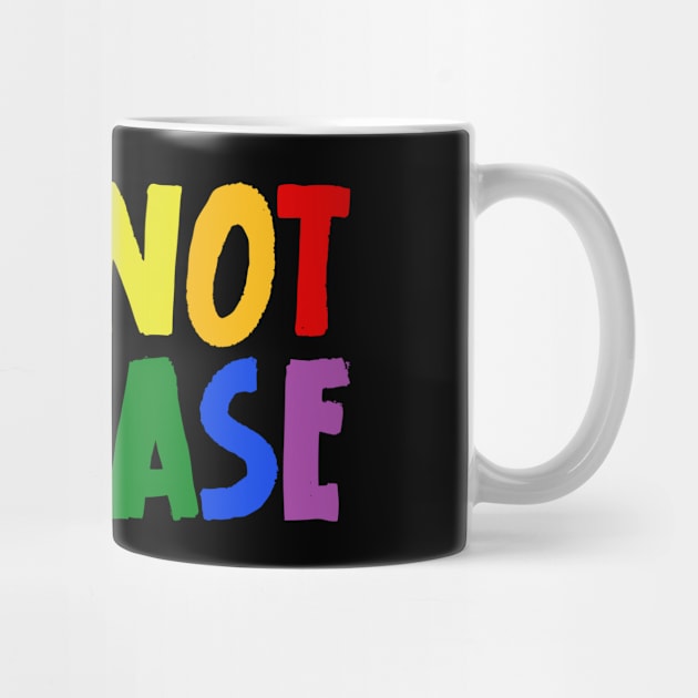 LGBTQIA+ Rainbow Flag Gay Pride Ally It's Not A Phase by jodotodesign